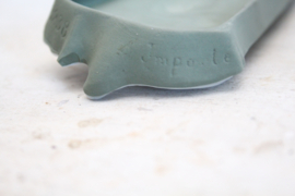 Groen Jasperware plaque
