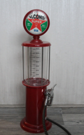 Supertest drank dispenser - antieke / vintage benzinepomp