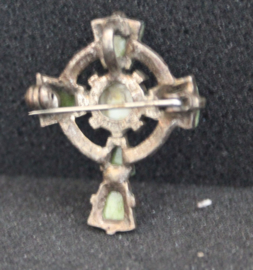 Vintage Keltisch kruis broche / hanger (Miracle)