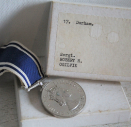 Medaille - WWII era politie medaille - Sergt. Robert H. Ogilvie