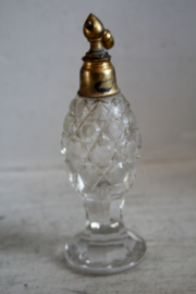 Antiek kristallen parfumfles/verstuiver