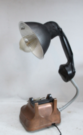 Antieke telefoonlamp