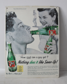Vintage 7UP reclame bord