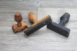3 reclame of winkel stempels: kaas