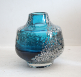 Schott Zwiesel - Blauw glazen Florida vaas door Heinrich Löffelhardt #3