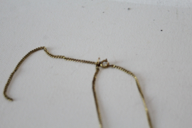 Vintage "rolled gold" Amerik FBM ketting