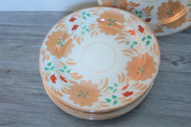 P. Regout - 19e eeuw - Bord, Goudluster