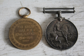 WW1 medailles - 84190 Private S Panter - Royal Army Medical Corps - V. Koninkrijk
