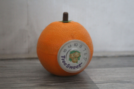Novelty transistorradio - TreeSweet sinaasappel