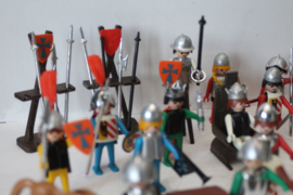 Vintage Playmobil - Grote partij ridders en toebehoren