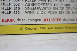 Walt Disney - Winnie de Poeh - Boekje met mini L.P.