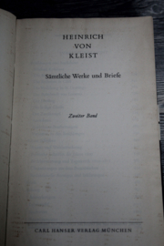 Heinrich von Kleist, Sämtliche werke und briefe, Zweier band (deel 2)
