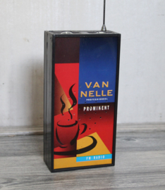 Van Nelle koffie transistor radio