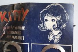 Vintage Kitty haar clips - volledig volle kaart