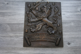 Bronzen NAD plaquette