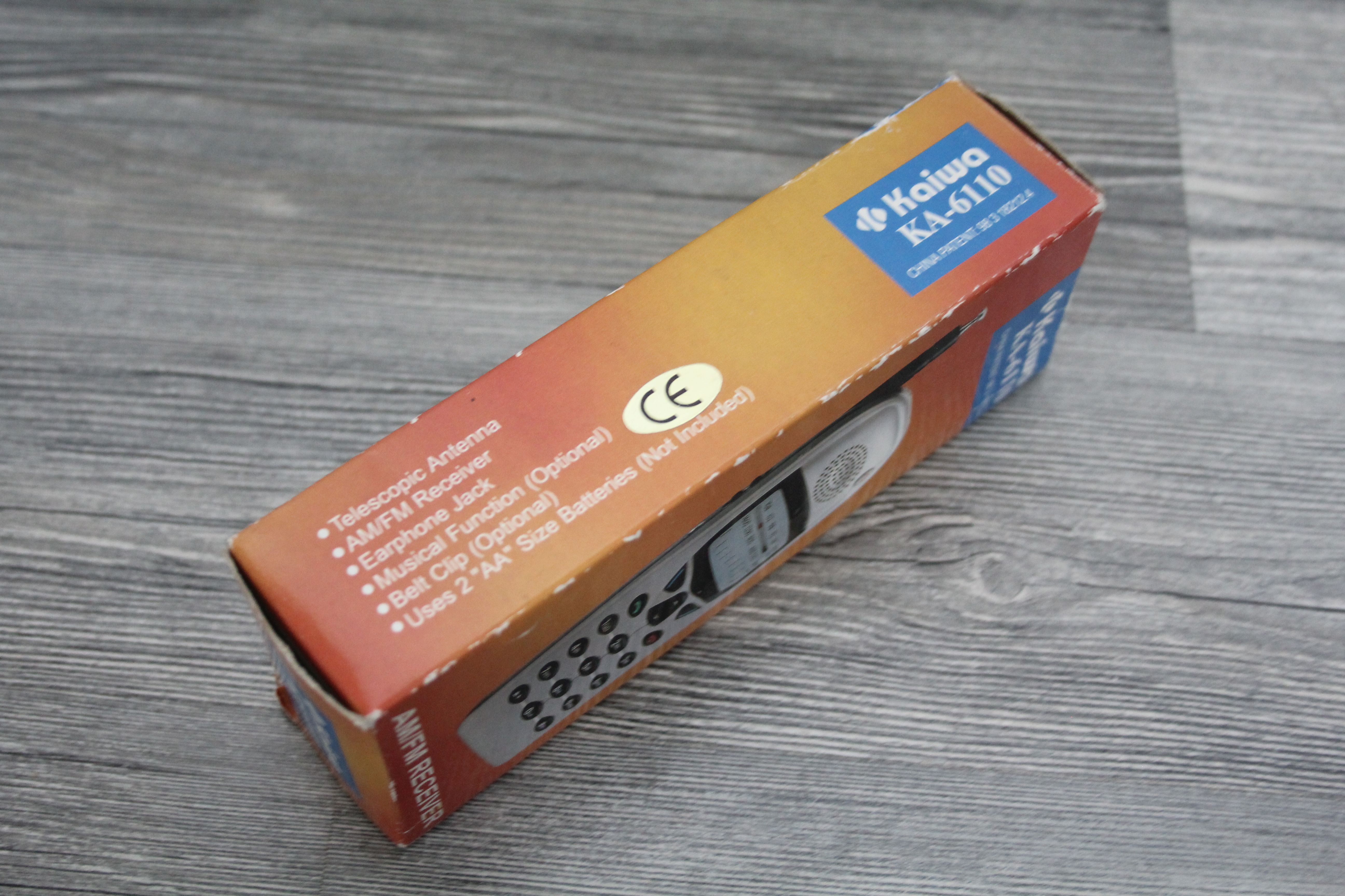 Transistor radio - Kaiwa KA-6110 (mobiele telefoon)
