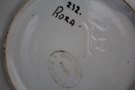 Flora keramiek Gouda, Bord Roza