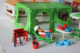 Playmobil Caravan met Voortent uit ca 1977 - 3249