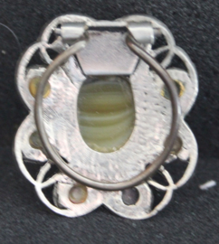 Vintage Schotse/Keltische clip broche