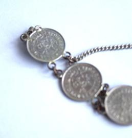 Armand - met zilveren 1/10 gulden, NL Indië