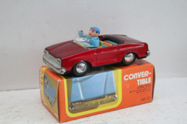 Blikken speelgoed - Cabriolet/Convertable in rood, MF171