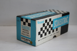 Vintage  SCALEXTRIC Aston Martin MM/C57 Gele No.6 Slot Race auto