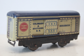 Marx Toys 555 - Refigirator wagon - Colorado & Southern - ca 1937/38