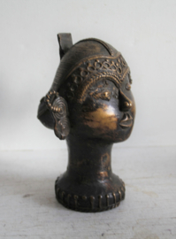 Bronzen buste - Orissa India
