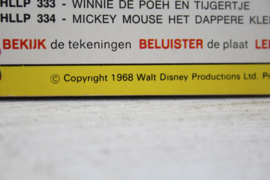 Walt Disney - Mickey Mouse, het dappere kleermakertje - Boekje en L.P.