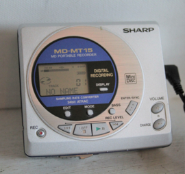 Sharp - MD-MT15 - Portable minidisc speler