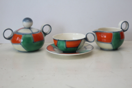 Art Deco thee servies - Ditmar Urbach, Tsjechoslowakije uit de jaren '30