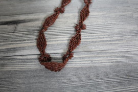 Koa zaden, Polynesië/Hawaii - Ketting