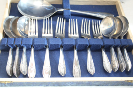 Bestek set - Art Deco - Verzilverd