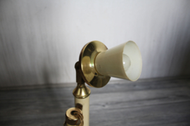 Vintage jaren '60 candlestick telefoon transistor radio