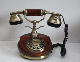 Lazerbuilt - Houten Telefoon - Art Deco look