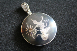 Grote Siam Sterling hanger (.925 zilver) - 1940's