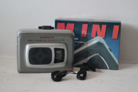 Sunnyco SL-789 Cassette speler/ Walkman Grijs - NOS