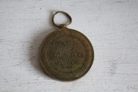 WWI medaille - PTE J.A. Johnson Labour Corps, V. Koninkrijk