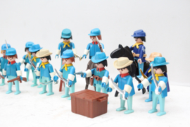 Playmobil Western - Grote partij Blauwbloezen / Noorderlingen