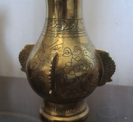 Bronzen vazen, China 19e eeuw