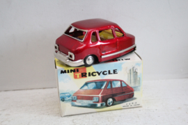 Blikken speelgoed - mini tricycle / mini driewieler BMW Isetta MF993