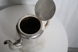Antiek verzilverde theepot