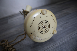 Vintage jaren '60 candlestick telefoon transistor radio