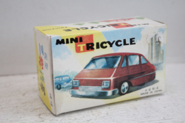 Blikken speelgoed - mini tricycle / mini driewieler BMW Isetta MF993