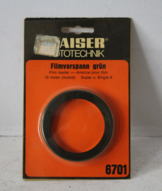 Film Leader 8mm film groen - Kaiser 6701