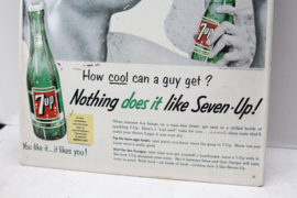 Vintage 7UP reclame bord