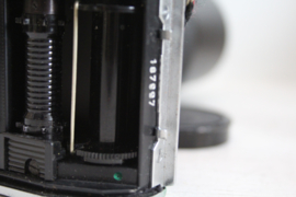 Praktica SuperTL SLR camera met Ensinon 80-200 mm objectief