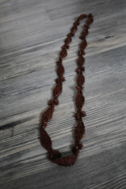 Koa zaden, Polynesië/Hawaii - Ketting