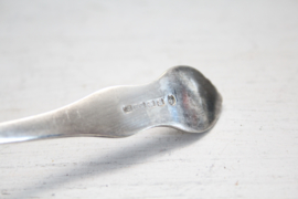 Verzilverde poeder suikerlepel (sifter spoon)