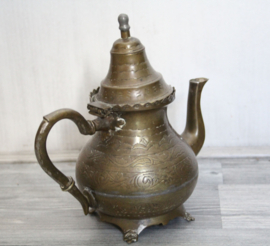 Antieke Marokkaanse theepot